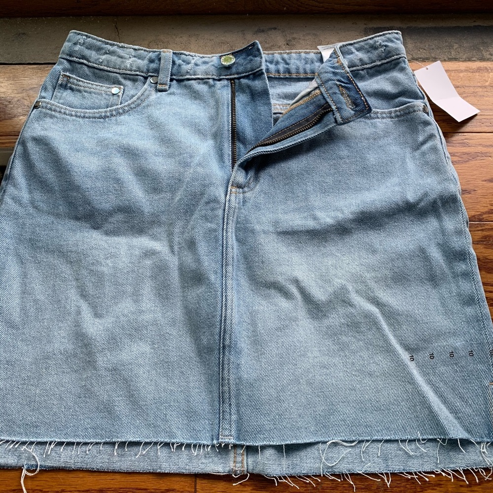 Denim skirt